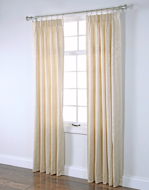 Portland Pinch Pleated Foam Back Drape Pair Renaissance Home Fashion
